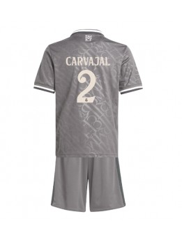 Real Madrid Daniel Carvajal #2 Dječji Rezervni Dres kompleti 2024-25 Kratak Rukavima (+ kratke hlače)